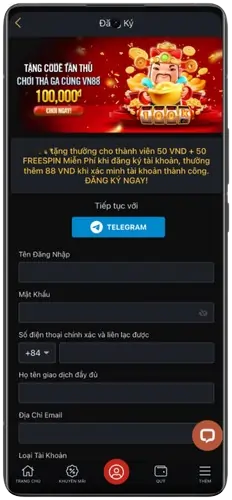 Đăng Ký Tài Khoản 33WIN68 Nhanh Chóng